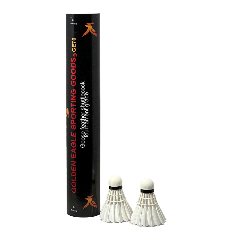 GE70 Golden Eagle Badminton Feather Shuttlecock