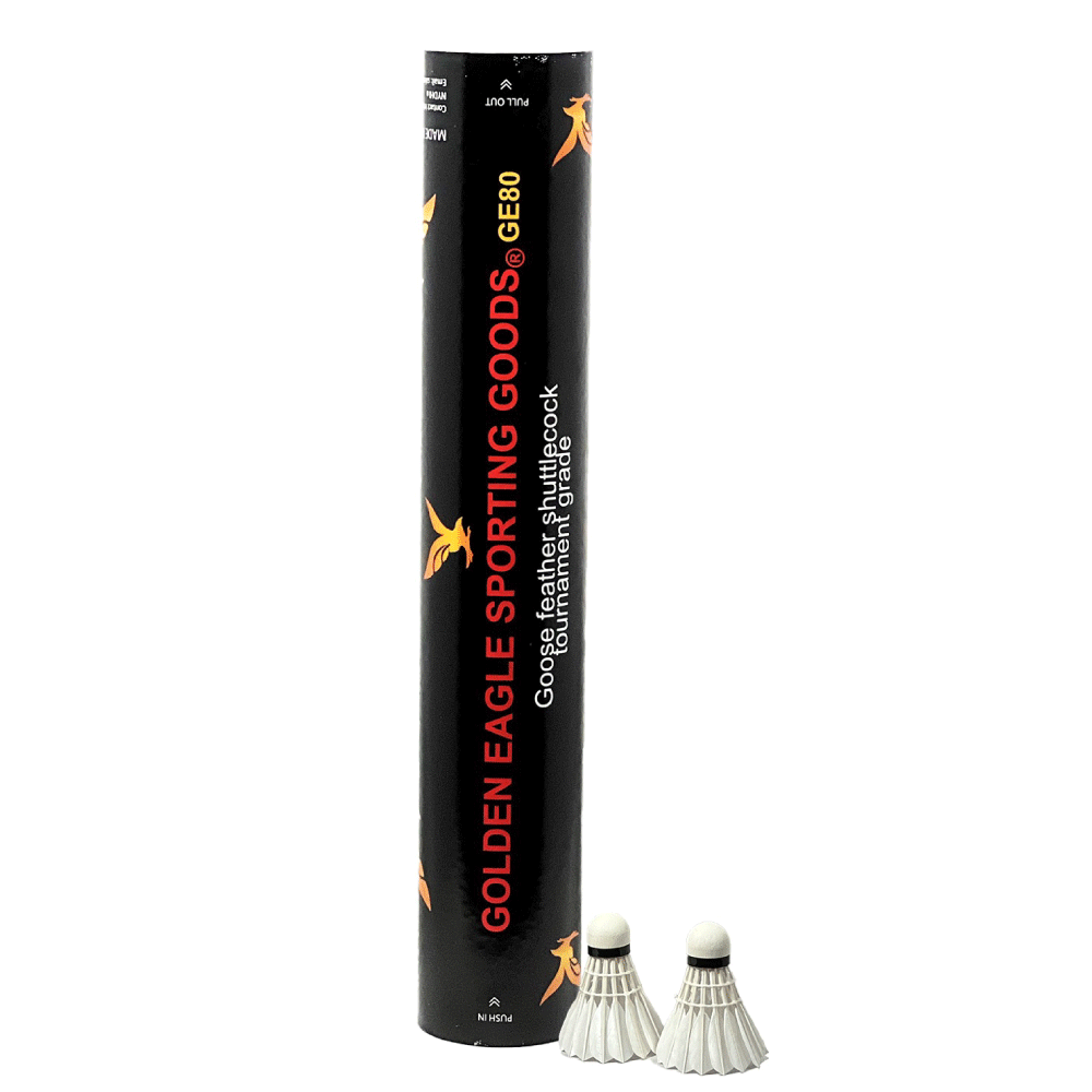 GE80 Golden Eagle Badminton Feather Shuttlecock
