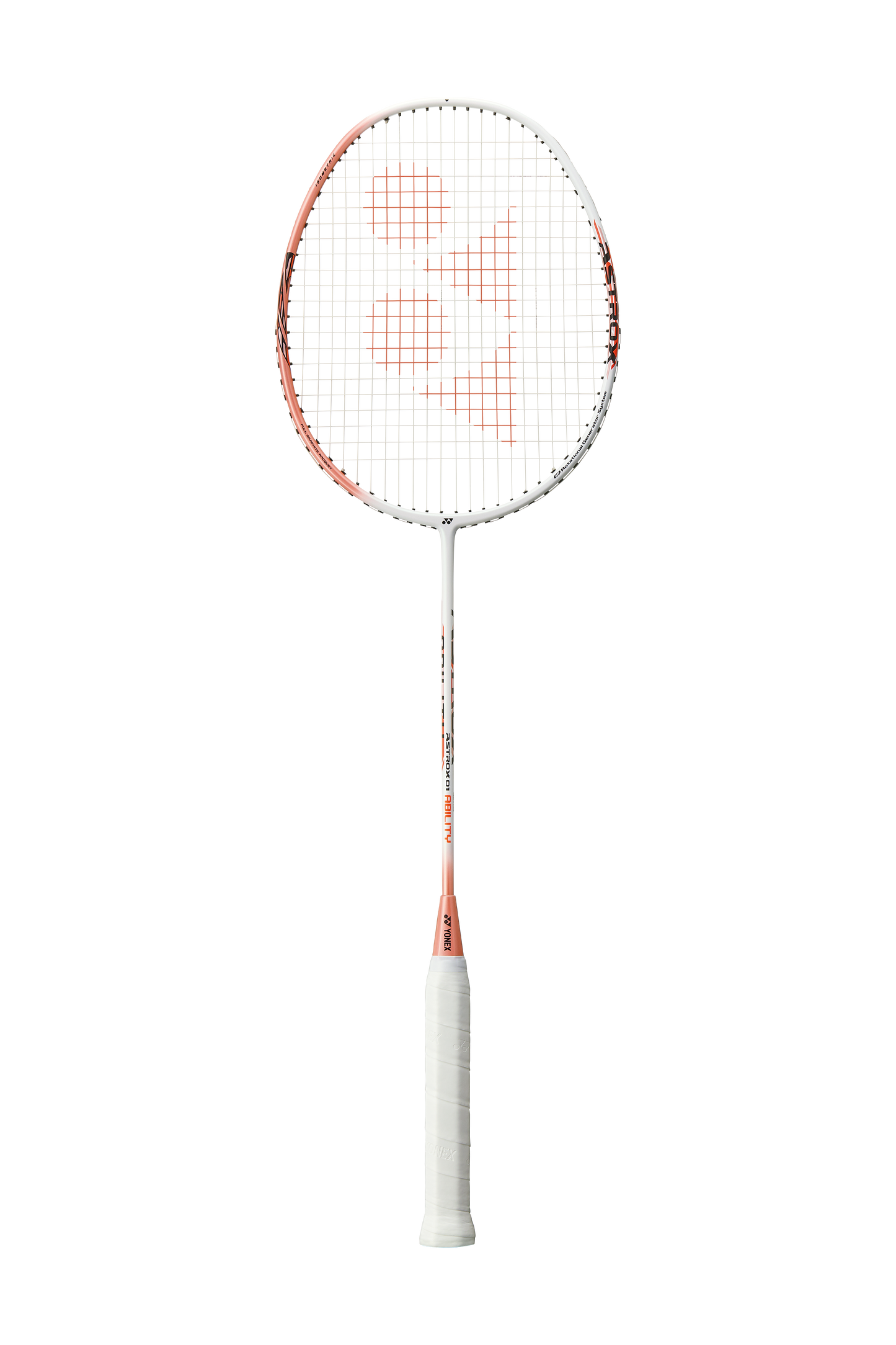 Yonex Astrox 01 Ability Badminton Racket (White/Pink)