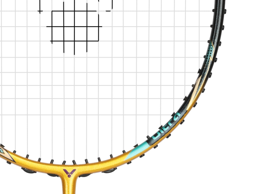Victor Thruster F Claw Ultra X (Gold/Black) Badminton Racket 2025
