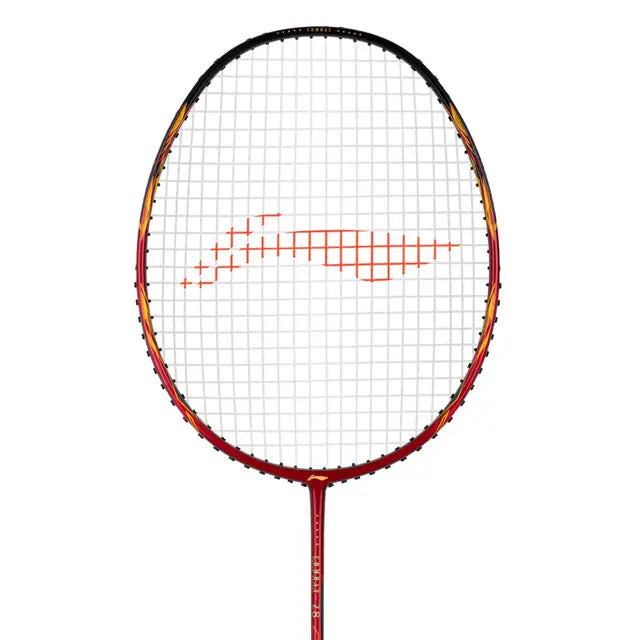 Li-Ning Combat Z8 Badminton Racket (Red/Black/Gold) - 80 Grams