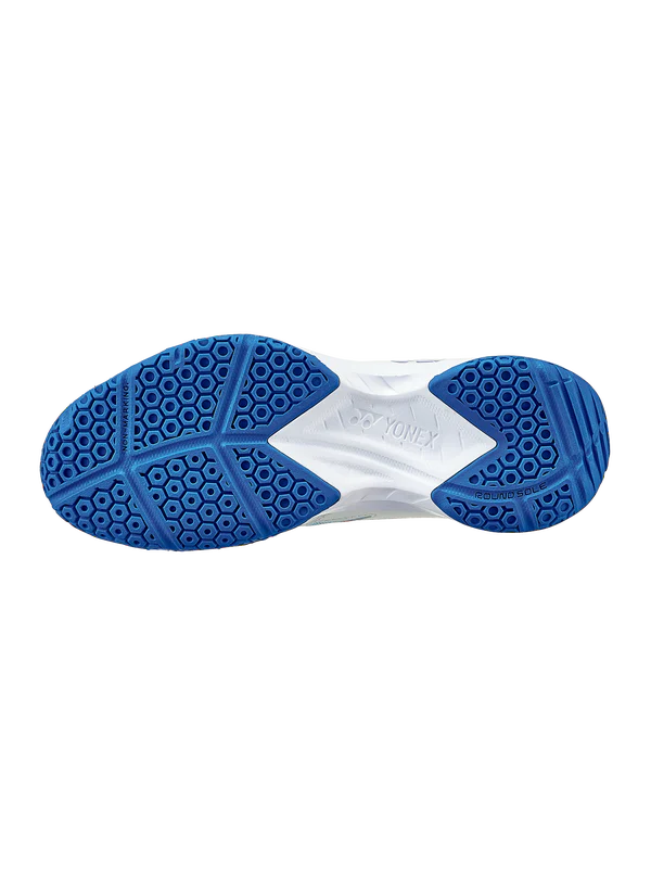 Yonex Power Cushion 37 Badminton Shoes (White/Blue)