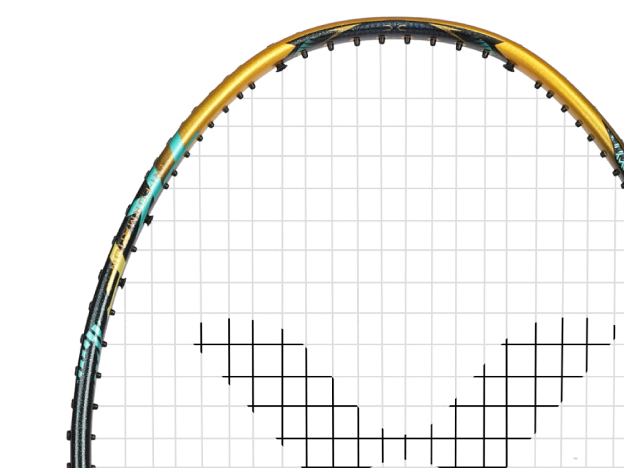 Victor Thruster F Claw Ultra X (Gold/Black) Badminton Racket 2025