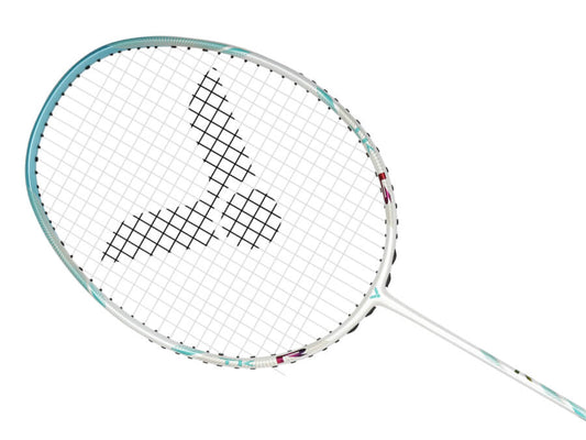 Victor Thruster K R (TK-R) Badminton Racket (White)