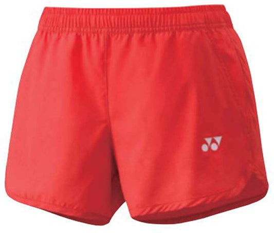 Yonex 25030 Women's Tournament Shorts (Red)